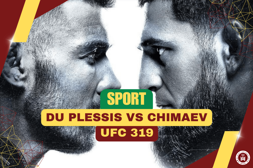 DU PLESSIS CONTRE CHIMAEV À L’UFC 319