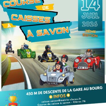 vivez la courses de Caisses à savon de Clères
