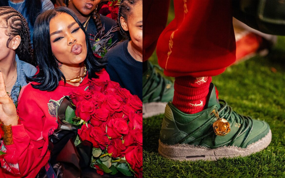 la superbe collaboration de Teyana Taylor x Air Jordan