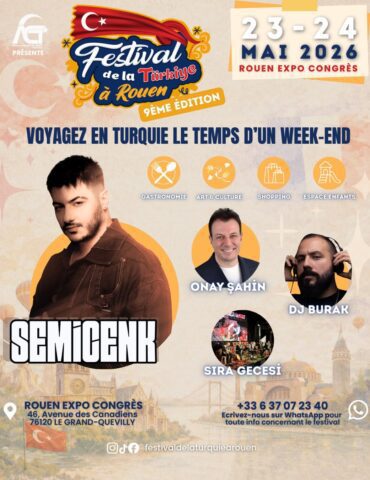Le retour du Festival de la Turquie à Rouen  9ème édition