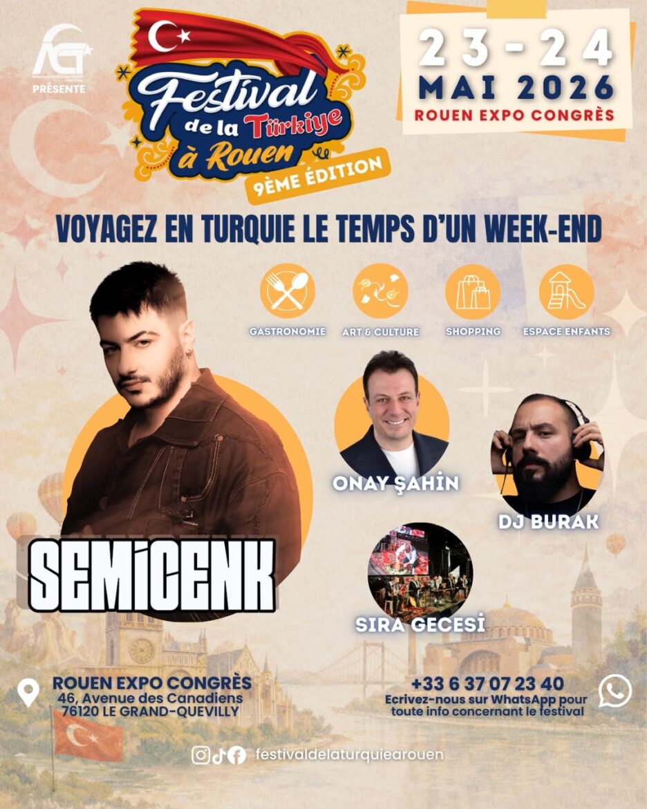Le retour du Festival de la Turquie à Rouen  9ème édition